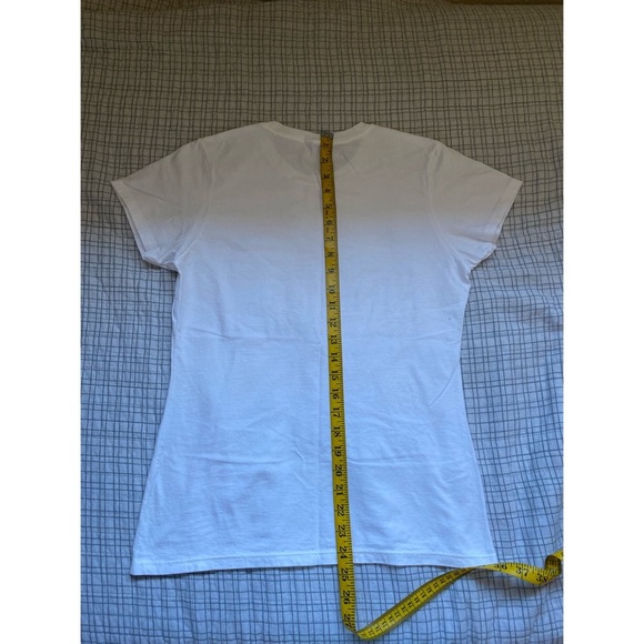 White Graphic Tee with Red Print (Chinese To-Go T-Shirt) - Picture 7 of 7